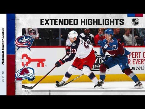 Columbus Blue Jackets vs Colorado Avalanche | Nov.03, 2021 | Game Highlights | NHL 2022 | Обзор