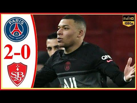 Псж vs Брест 2:0 Обзор Матча Опасные Моменты И Голы 2021 HD