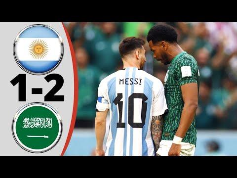 АРГЕНТИНА 1-2 САУДОВСКАЯ АРАВИЯ ОБЗОР МАТЧА И ВСЕ ГОЛЫ | ЧЕМПИОНАТ МИРА 2022