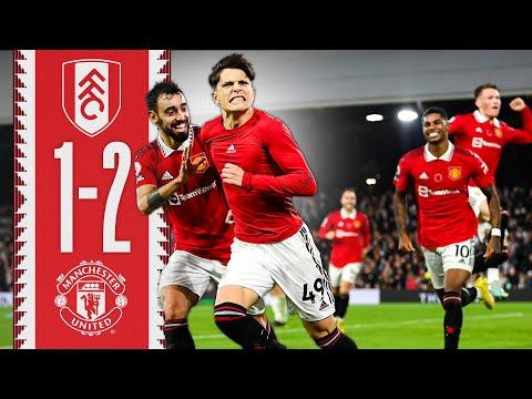 GARNACHO STOPPAGE-TIME WINNER! ????‍???? | Fulham 1-2 Man Utd | Highlights