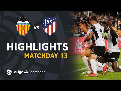 Resumen de Valencia CF vs Atlético de Madrid (3-3)