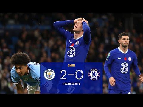 Manchester City 2-0 Chelsea | Highlights | EFL Cup